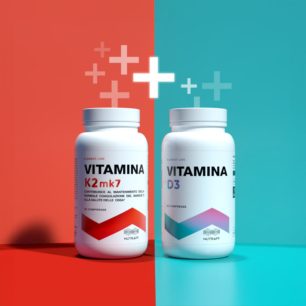 Vitamina D3 + K2 mk7