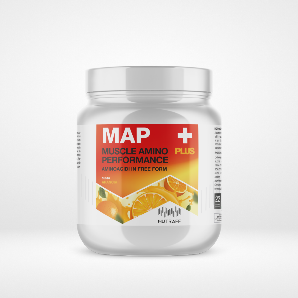 MAP+ Muscle Amino Performance - Pool di EAA con HBCD