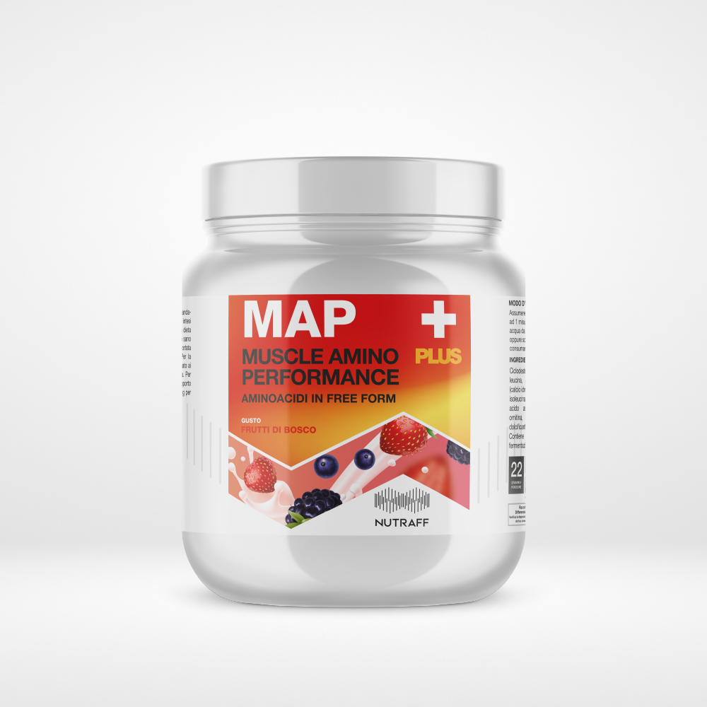MAP+ Muscle Amino Performance - Pool di EAA con HBCD