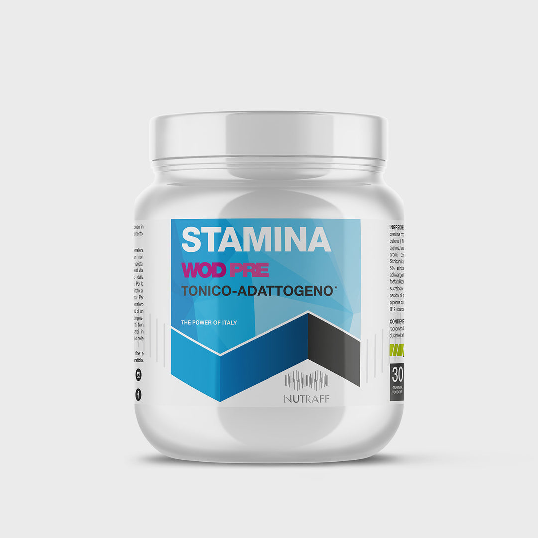 stamina pre workout wod nutraff